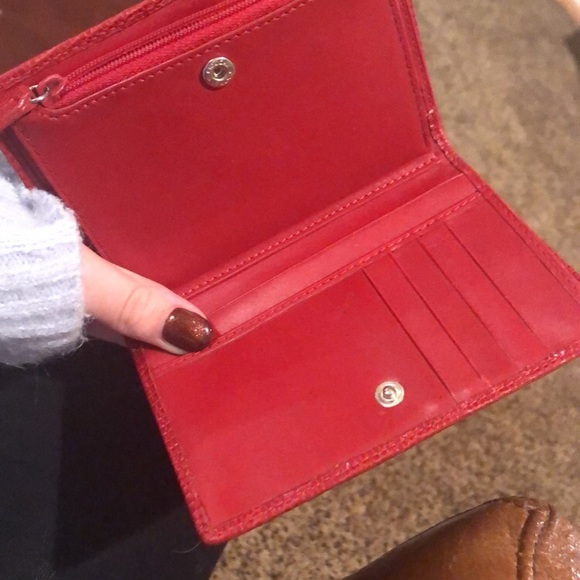Red Ralph Lauren Wallet - Picture 4 of 4